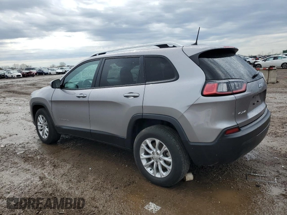2021 Jeep Cherokee Latitude with VIN 1C4PJMCB2MD193315, listed as a Copart auction lot 54089145 with 60,979 mi miles and Salvage title. Bid and sale history available at DreamBid. Image 2.