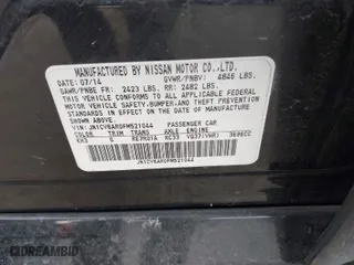 2015 Infiniti Q40 with VIN JN1CV6AR0FM521044, listed as a IAAI auction lot 41649668 with 52,028 mi miles. Bid and sale history available at carsss.com. Image 9.