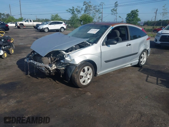 2001 Ford Focus ZX3 with VIN 3FAFP313X1R117916, listed as a IAAI auction lot 42123596 with 88,599 mi miles and . Bid and sale history available at DreamBid. Image 17.