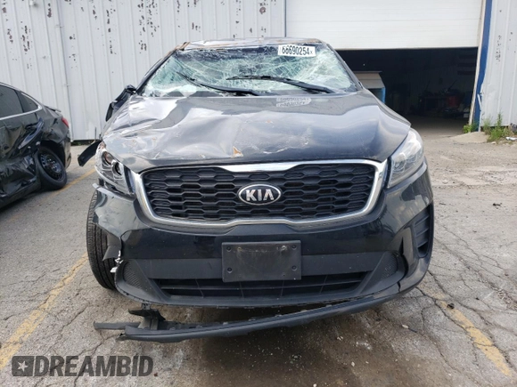2019 Kia Sorento L with VIN 5XYPG4A36KG453319, listed as a Copart auction lot 66690254 with Not Provided miles and Salvage Title. Bid and sale history available at DreamBid. Image 5.