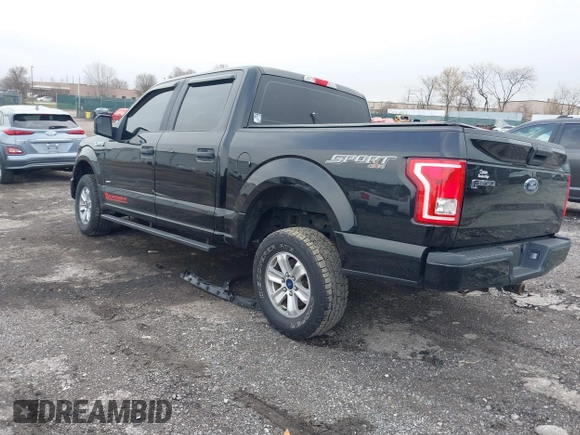 2016 Ford F-150 XLT with VIN 1FTEW1EP6GFC96021, listed as a IAAI auction lot 41878939 with 87,049 mi miles. Bid and sale history available at carsss.com. Image 3.