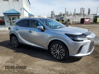 2023 Lexus RX 350h with VIN 2T2BBMCA7PC007912, listed as a Copart auction lot 49408125 with 21,279 mi miles and Clean Title. Bid and sale history available at DreamBid. Image 4.
