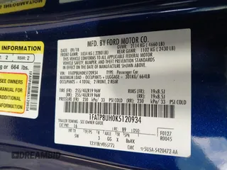 2019 Ford Mustang EcoBoost с VIN 1FATP8UH0K5120934, выставлен на аукционе IAAI как лот 42016049 с пробегом 76 508 миль миль и . История ставок и продаж доступна на DreamBid. Изображение 9.