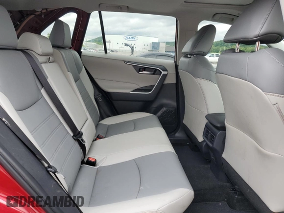2025 Toyota RAV4 Hybrid XLE Premium with VIN 2T3B6RFV0SW084219, listed as a Copart auction lot 56178785 with 10,726 mi miles and Salvage title. Bid and sale history available at DreamBid. Image 11.
