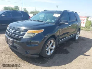 2014 Ford Explorer Limited with VIN 1FM5K7F84EGB91504, listed as a IAAI auction lot 42051814 with 207,287 mi miles. Bid and sale history available at carsss.com. Image 2.