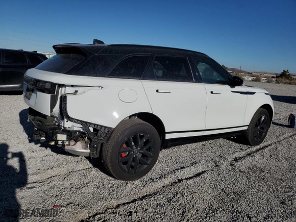 2025 Land Rover Range Rover Velar Dynamic SE with VIN SALYL2EX7SA391911, listed as a Copart auction lot 42235115 with 9,482 mi miles and Salvage Title. Bid and sale history available at carsss.com. Image 3.