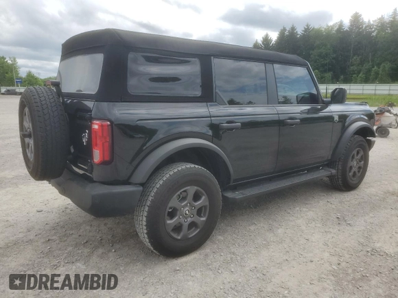 2024 Ford Bronco Big Bend z VIN 1FMDE7BH0RLA72175, wystawiony jako Copart lot #61061865 z przebiegiem 10 842 mil mil oraz Szkoda całkowita • Salvage title. Historia ofert i sprzedaży dostępna na DreamBid. Obrazek 3.