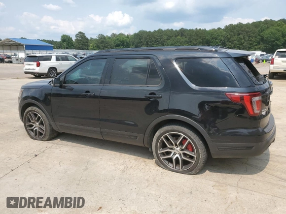 2018 Ford Explorer Sport с VIN 1FM5K8GT3JGA31598, выставлен на аукционе Copart как лот 59497455 с пробегом 99 218 миль миль и Чистый • Clean title. История ставок и продаж доступна на DreamBid. Изображение 2.