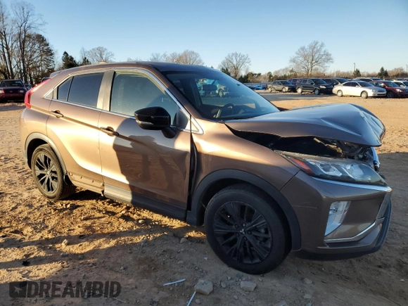 2020 Mitsubishi Eclipse Cross LE with VIN JA4AS4AA2LZ011864, listed as a Copart auction lot 87105804 with 51,835 mi miles and Salvage title. Bid and sale history available at DreamBid. Image 4.