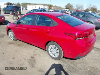 2022 Hyundai Accent SE with VIN 3KPC24A68NE182109, listed as a IAAI auction lot 41750410 with 47,247 mi miles. Bid and sale history available at carsss.com. Image 3.