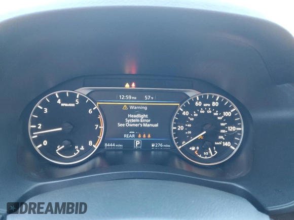 2024 Nissan Altima SV with VIN 1N4BL4DV3RN420483, listed as a Copart auction lot 83632714 with 8,444 mi miles and Clean Title. Bid and sale history available at DreamBid. Image 9.