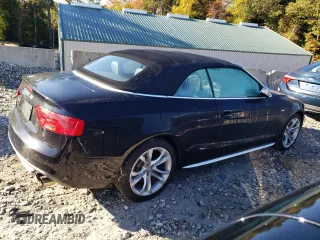 2014 Audi S5 Premium Plus z VIN WAUCGAFH9EN004163, wystawiony jako Copart lot #75017714 z przebiegiem 108 381 mil mil oraz Tytuł czysty. Historia ofert i sprzedaży dostępna na DreamBid. Obrazek 3.