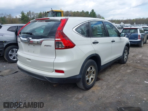2016 Honda CR-V LX with VIN 5J6RM4H34GL092377, listed as a IAAI auction lot 42155449 with 151,436 mi miles. Bid and sale history available at carsss.com. Image 4.
