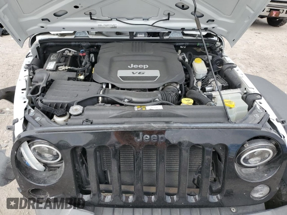 2016 Jeep Wrangler Willys Wheeler z VIN 1C4AJWAG7GL297695, wystawiony jako Copart lot #70838414 z przebiegiem 82 813 mil mil oraz Szkoda całkowita • Salvage title. Historia ofert i sprzedaży dostępna na DreamBid. Obrazek 12.
