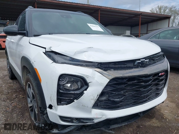 2021 Chevrolet TrailBlazer RS with VIN KL79MUSL3MB091976, listed as a IAAI auction lot 42066244 with 77,511 mi miles and . Bid and sale history available at DreamBid. Image 6.