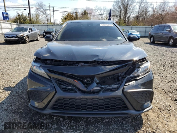 2021 Toyota Camry SE Nightshade with VIN 4T1G11AK8MU582554, listed as a Copart auction lot 50228315 with 65,662 mi miles and Salvage Title. Bid and sale history available at carsss.com. Image 5.