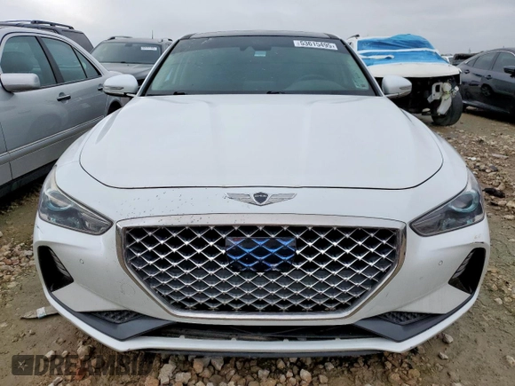 2020 Genesis G70 2.0T z VIN KMTG34LA1LU063284, wystawiony jako Copart lot #53615495 z przebiegiem 136 230 mil mil oraz Czysty tytuł • Clean title. Historia ofert i sprzedaży dostępna na DreamBid. Obrazek 5.