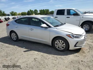 2017 Hyundai Elantra SE with VIN KMHD74LF9HU108458, listed as a Copart auction lot 52953525 with 111,985 mi miles and Salvage Title. Bid and sale history available at carsss.com. Image 4.