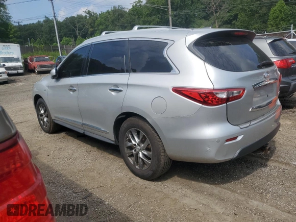2014 Infiniti QX60 z VIN 5N1AL0MM2EC535793, wystawiony jako Copart lot #66275245 z przebiegiem 141 225 mil mil oraz Szkoda całkowita • Salvage title. Historia ofert i sprzedaży dostępna na DreamBid. Obrazek 2.