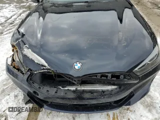 2023 BMW 8 Series 840i with VIN WBAAE4C03PCM06630, listed as a Copart auction lot 46220785 with 0 mi miles and Salvage Title. Bid and sale history available at carsss.com. Image 12.