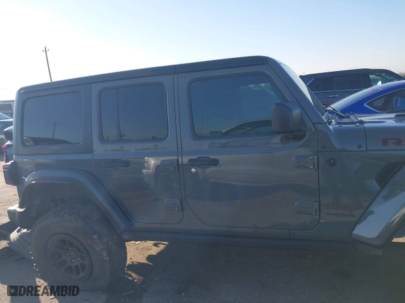 2021 Jeep Wrangler Unlimited Rubicon with VIN 1C4JJXFG3MW842686, listed as a IAAI auction lot 41517391 with 44,127 mi miles. Bid and sale history available at carsss.com. Image 14.