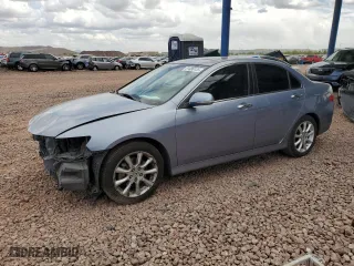 2008 Acura TSX Nav with VIN JH4CL96928C004817, listed as a Copart auction lot 51486135 with 167,430 mi miles and Salvage Title. Bid and sale history available at carsss.com. Image 1.