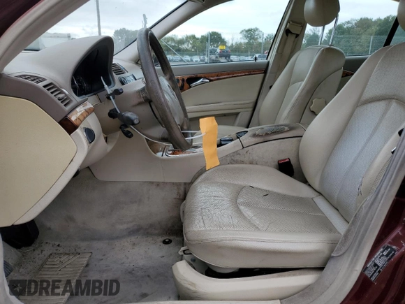 2003 Mercedes-Benz E-Class 3.2L with VIN WDBUF65J93A336750, listed as a Copart auction lot 73595164 with 0 mi miles and Salvage Title. Bid and sale history available at carsss.com. Image 7.