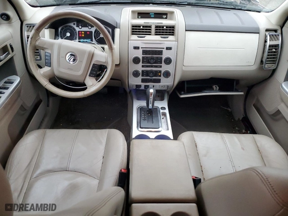 2009 Mercury Mariner Premier with VIN 4M2CU877X9KJ04073, listed as a Copart auction lot 85888814 with 88,106 mi miles and Salvage Title. Bid and sale history available at carsss.com. Image 8.