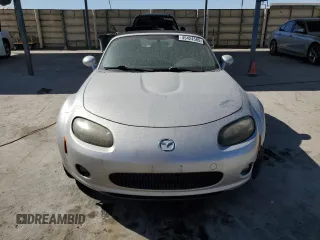 2007 Mazda MX-5 Miata Sport with VIN JM1NC25F470128936, listed as a Copart auction lot 45424585 with 123,910 mi miles and Salvage title. Bid and sale history available at DreamBid. Image 5.