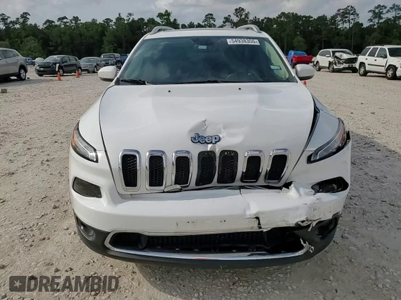 2017 Jeep Cherokee Limited with VIN 1C4PJLDB3HW540458, listed as a Copart auction lot 54938355 with 91,121 mi miles and Clean title. Bid and sale history available at DreamBid. Image 14.