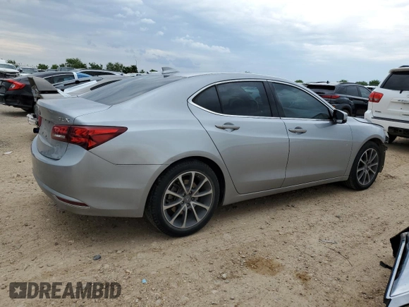 2017 Acura TLX V6 w/Technology Pkg with VIN 19UUB2F59HA003643, listed as a Copart auction lot 56173885 with 91,065 mi miles and Salvage title. Bid and sale history available at DreamBid. Image 3.