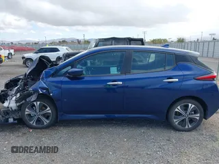2022 Nissan LEAF SV Plus with VIN 1N4BZ1CV9NC562177, listed as a IAAI auction lot 41625927 with 32,103 mi miles and . Bid and sale history available at DreamBid. Image 14.