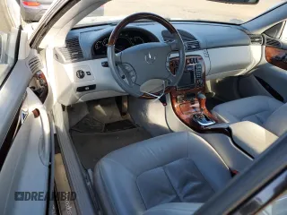 2001 Mercedes-Benz CL-Class with VIN WDBPJ75J91A018531, listed as a Copart auction lot 83303954 with 23,660 mi miles and Salvage Title. Bid and sale history available at carsss.com. Image 8.