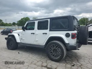 2022 Jeep Wrangler Unlimited Sahara с VIN 1C4HJXEN0NW262439, выставлен на аукционе Copart как лот 57469545 с пробегом 30 336 миль миль и Списание • Salvage title. История ставок и продаж доступна на DreamBid. Изображение 2.