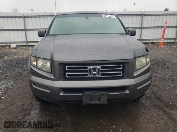 2008 Honda Ridgeline RTL with VIN 2HJYK16568H519501, listed as a Copart auction lot 52174455 with 260,163 mi miles and Salvage Title. Bid and sale history available at carsss.com. Image 5.