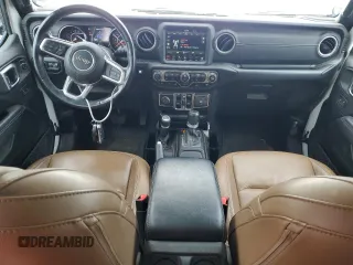2020 Jeep Wrangler Unlimited Sahara with VIN 1C4HJXEG1LW197700, listed as a Copart auction lot 56539125 with 66,895 mi miles and Salvage title. Bid and sale history available at DreamBid. Image 8.