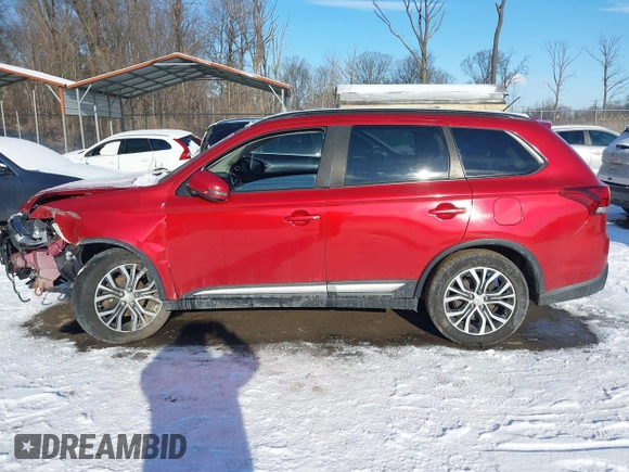 2016 Mitsubishi Outlander SE with VIN JA4AZ3A36GZ035369, listed as a IAAI auction lot 41339728 with 125,762 mi miles and . Bid and sale history available at DreamBid. Image 14.