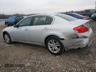 2011 Infiniti G25 Sedan x with VIN JN1DV6AR4BM654324, listed as a Copart auction lot 44331315 with 159,402 mi miles and Salvage Title. Bid and sale history available at carsss.com. Image 2.