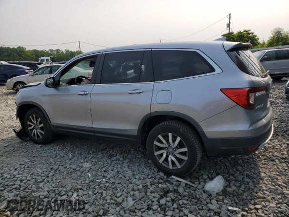 2020 Honda Pilot EX-L z VIN 5FNYF6H5XLB008097, wystawiony jako Copart lot #59329285 z przebiegiem Nie podano mil oraz Szkoda całkowita • Salvage title. Historia ofert i sprzedaży dostępna na DreamBid. Obrazek 2.