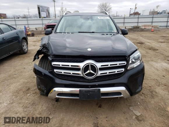 2017 Mercedes-Benz GLS with VIN 4JGDF6EE8HA848636, listed as a Copart auction lot 46735633 with 83,329 mi miles. Bid and sale history available at carsss.com. Image 5.