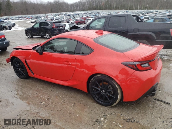 2024 Toyota 86 Premium with VIN JF1ZNBE18R9752677, listed as a Copart auction lot 46494255 with 8,731 mi miles and Salvage Title. Bid and sale history available at DreamBid. Image 2.