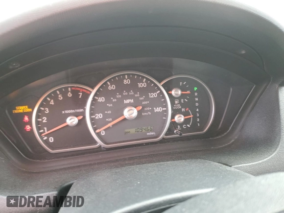 2005 Mitsubishi Galant LS with VIN 4A3AB36S05E049215, listed as a Copart auction lot 52596984 with 109,466 mi miles and Salvage Title. Bid and sale history available at carsss.com. Image 9.