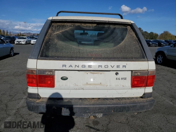 2000 Land Rover Range Rover with VIN SALPV1645YA445526, listed as a Copart auction lot 78736294 with 158,728 mi miles and Salvage Title. Bid and sale history available at DreamBid. Image 6.