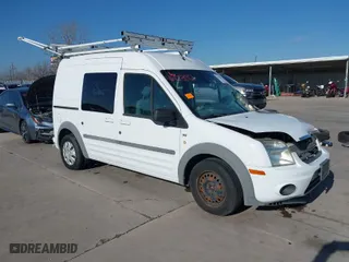 2012 Ford Transit Connect Wagon XLT with VIN NM0KS9BN8CT099523, listed as a IAAI auction lot 41473012 with 1 mi miles. Bid and sale history available at carsss.com. Image 1.