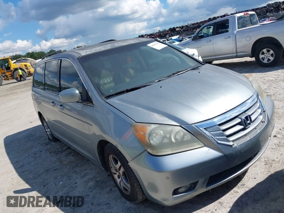 2008 Honda Odyssey Touring with VIN 5FNRL38838B005877, listed as a IAAI auction lot 40397015 with 1 mi miles. Bid and sale history available at carsss.com. Image 1.