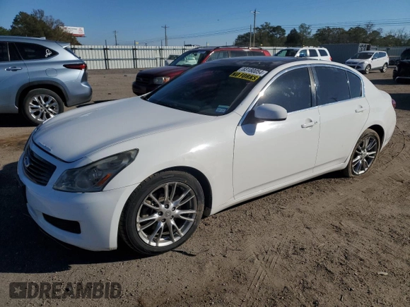 2008 Infiniti G35 with VIN JNKBV61E68M200701, listed as a Copart auction lot 83180054 with 193,642 mi miles and Salvage Title. Bid and sale history available at DreamBid. Image 1.