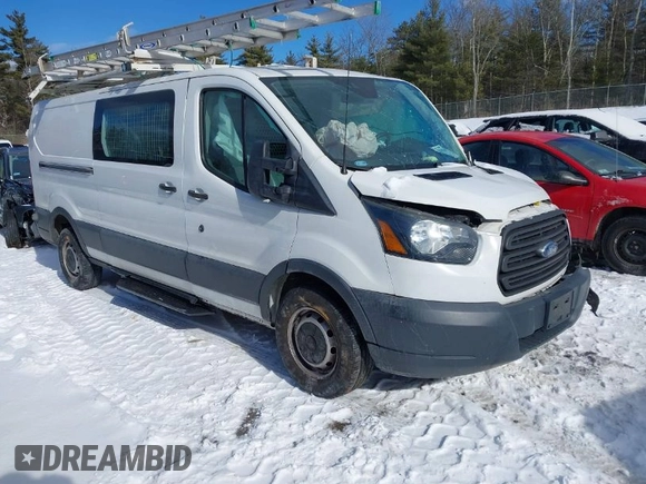 2016 Ford Transit Cargo with VIN 1FTYE2YM3GKA97698, listed as a IAAI auction lot 41524821 with Not Provided miles. Bid and sale history available at carsss.com. Image 1.