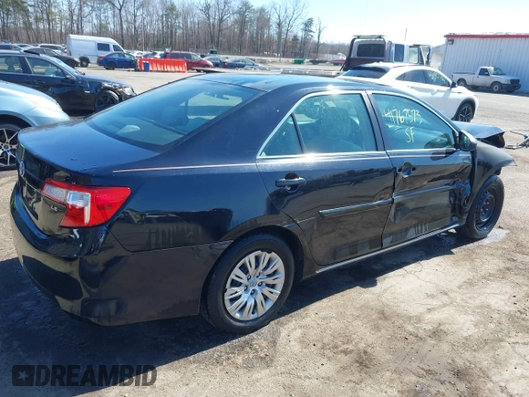 2013 Toyota Camry L with VIN 4T4BF1FK6DR334975, listed as a IAAI auction lot 41767573 with 165,026 mi miles. Bid and sale history available at carsss.com. Image 4.