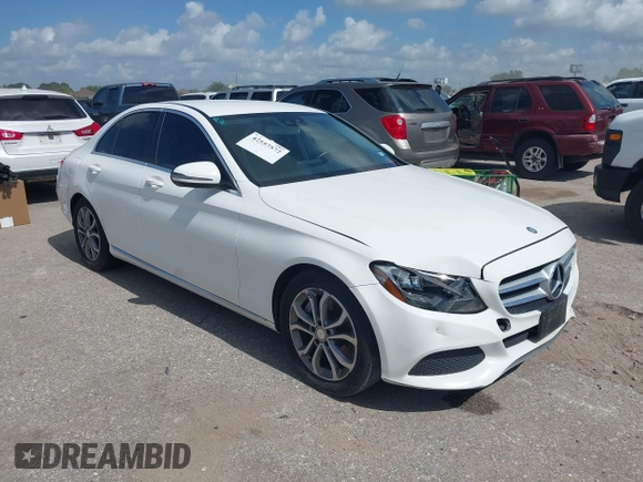 2016 Mercedes-Benz C 300 with VIN 55SWF4JB9GU132104, listed as a IAAI auction lot 42557572 with 188,879 mi miles and . Bid and sale history available at DreamBid. Image 1.