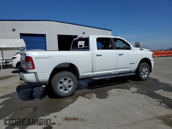2024 Ram 2500 Big Horn with VIN 3C6UR5DJXRG401109, listed as a Copart auction lot 64012645 with 3,420 mi miles and Clean title. Bid and sale history available at DreamBid. Image 3.